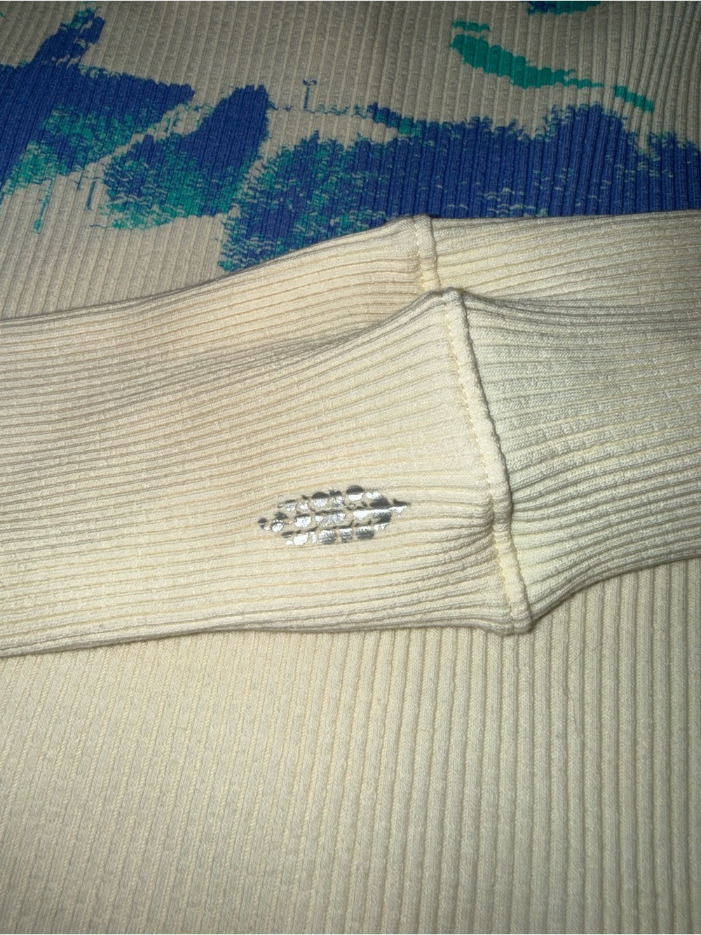Free People Movement Rally Ski Ribbed Henley Large - Picture 7 of 8